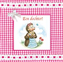 vierkante kaart egel geboorte ''een dochter