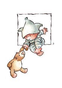 wenskaart baby beertje
