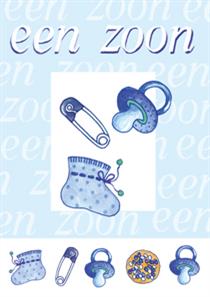 wenskaart geboorte een zoon