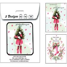 tas 20/20  Prettige kerstdagen..(13103-13104)