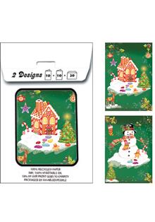 tas 20/20 Kerstman en huis (13110-13109)