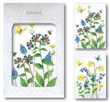 tasje 6/6 bl druif/narcissen (12218-12219)