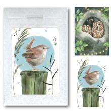 tasje 6/6  Uil en Vogel ( 10013-10012)