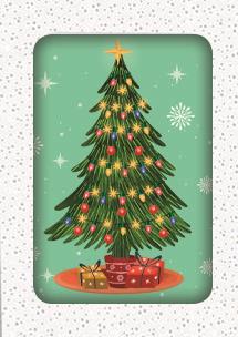 doosje 12/12 Kerstboom groen