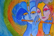 wenskaart Krishna