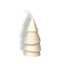 Eco koolzaad Kerstboom L Wit, 13,5 cm ( 296,6 gr)