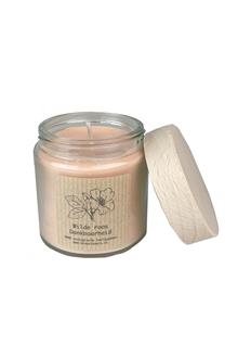 Eco koolzaad Glazenpotje geurkaars Wilde Roos (66) 120 ml