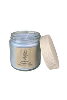 Eco koolzaad Glazenpotje geurkaars  Lavendel (52) 120 ml