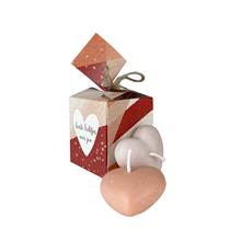 Eco Koolzaad Hartje Lichtjes .. Perzik Zijde Roze