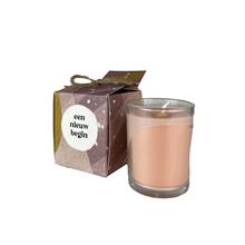 Eco Koolzaad Geurkaarsje Een nieuw.. Oranje Grapefruit