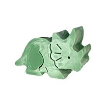 Eco Koolzaad  Triceratops Donker groen 6.3x9.8x3.8 cm