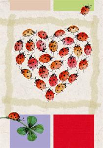 adresboek hartje lieveheersbeestje