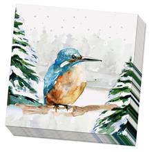 Servetten: IJSVOGEL M DuJardin