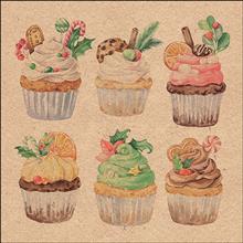 Servet 33x33 Recycled Sweet Christmas