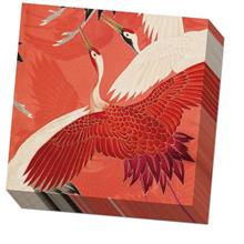Servetten: Woman haori with Red and White Cranes, Collection