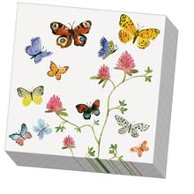 Servetten: Flowers, Butterflies and Birds, Alice Appleton