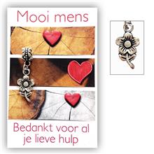 Cadeaukaartje .. lieve hulp Bloem