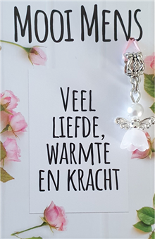 Cadeaukaartje  liefde warmte en kracht