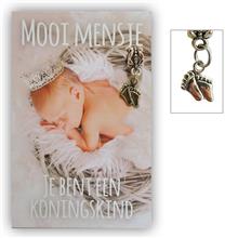 Cadeaukaartje Je bent een koningskind