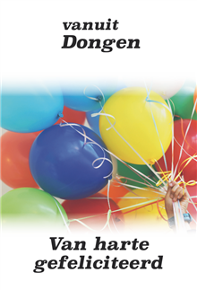 Van harte ballon