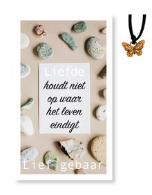 Lief gebaar Liefde houdt ... Vlinder