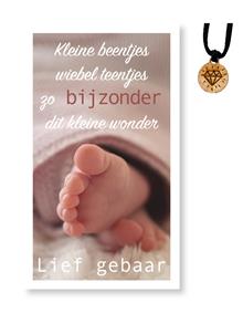 Lief gebaar Kleine beentjes ... Diamantje