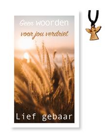 Lief gebaar Geen woorden voor....Engeltje