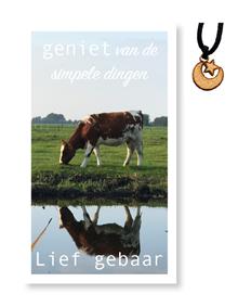 Lief gebaar Geniet van de ....Maantje