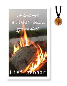 Lief gebaar Je bent niet alleen ....Boompje
