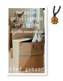 Lief gebaar Veel geluk ....Klavertje4