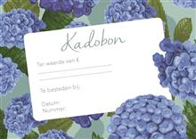 Kadobon Hortensia