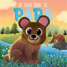 Vingerpopboekje Ik hou van je papa