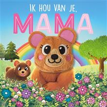 Vingerpopboekje Ik hou van je mama