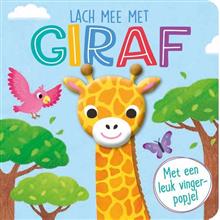 Vingerpopboekje Lach mee met Giraf