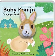 Vingerpopboekje Boerderijdieren - Baby konijn
