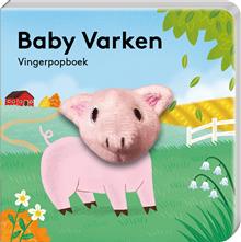 Vingerpopboekjes Boerderijdieren - Baby varken
