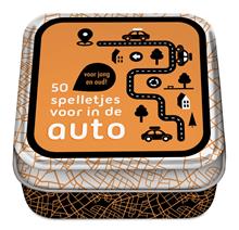 Reisspelletjes in blik - auto