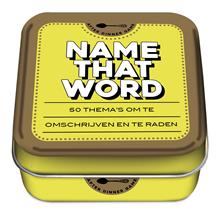 After dinner games - Name that word
