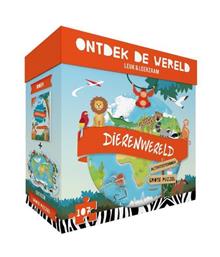 Dierenwereld - boek + puzzel