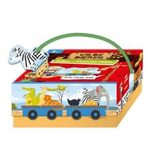 Puzzeltrein Wilde dieren