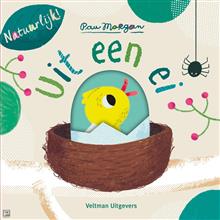 Eco-kartonboek Uit een ei