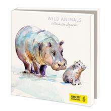 AM Kaartenmapje Wild animals - Dujardin