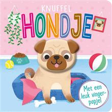 Vingerpop Knuffelhondje