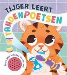 Tijger leert tandenpoetsen