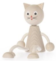 zitfiguur poes, Blank