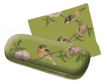 Brillenkoker Album of birds and flowers - groen