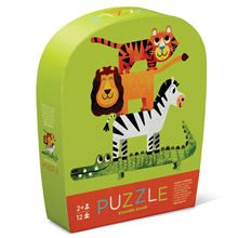 Puzzel mini Jungle Friends 12 pcs