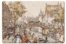 Placemat: Stadsgezicht A Pieck