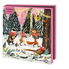 Kaartenmapje Winter Woodland Parade M Bos