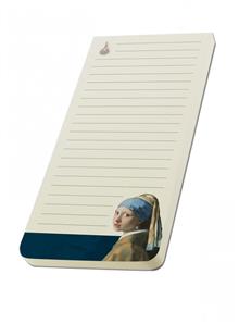 To-do koelkastmagneet Girl with a Pearl Johannes Vermeer